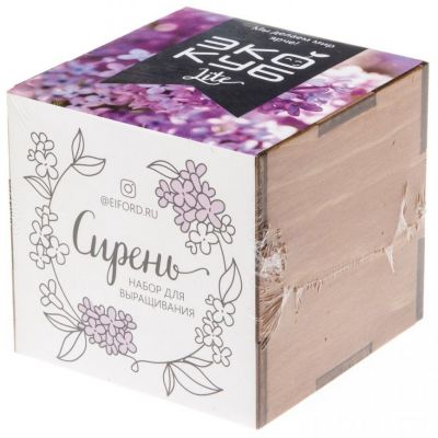 Набор для выращивания «Экокуб Lite», сирень-6