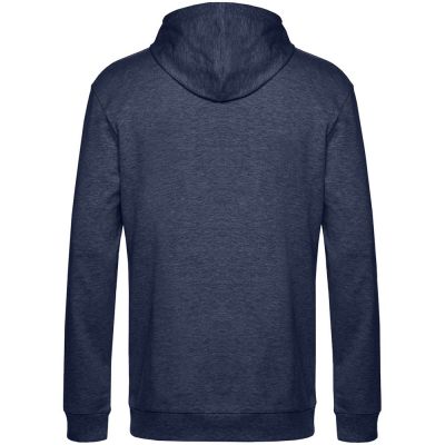 Толстовка с капюшоном унисекс Hoodie, синий меланж-1