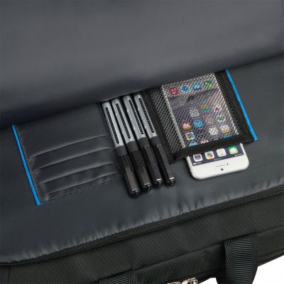 Сумка для ноутбука Easy Office 17, черная-6