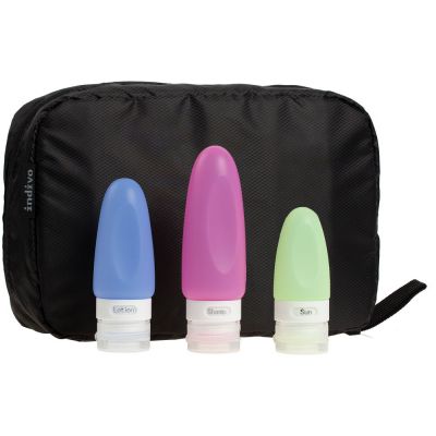 Несессер onBoard с емкостями для косметики, черный-0