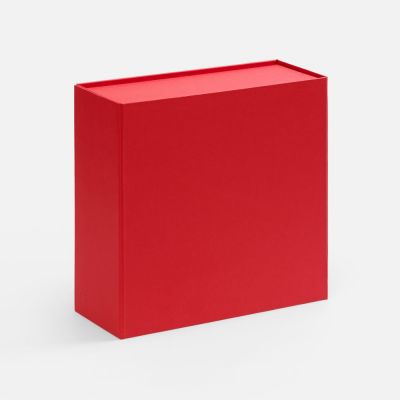 Коробка складная Quadra Fold, красная-1