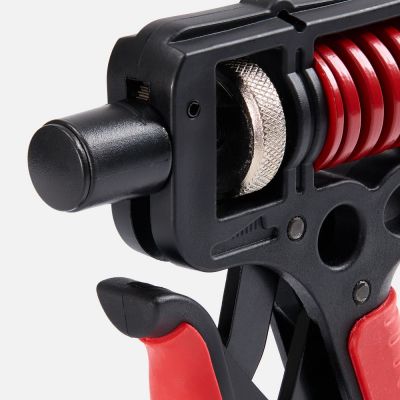 Эспандер кистевой пружинный Motive Power, черный с красным-3