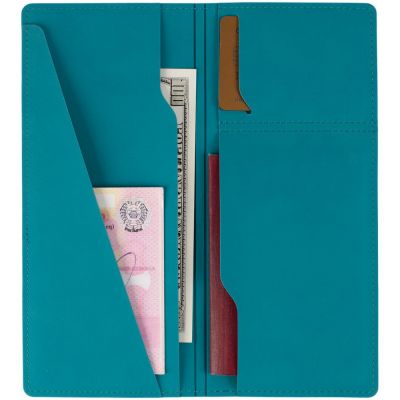 Дорожный органайзер Nubuk, бирюзовый-2