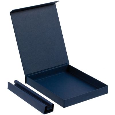 Коробка Shade под блокнот и ручку, синяя-3