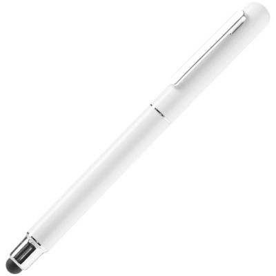 Роллер Scribo со стилусом, матовый белый-2