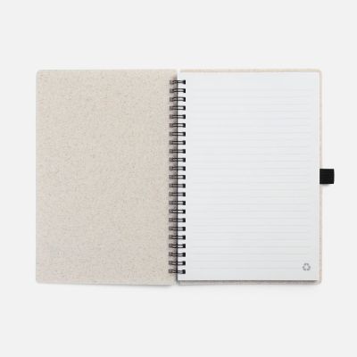 Блокнот на спирали Intrigo, белый-2