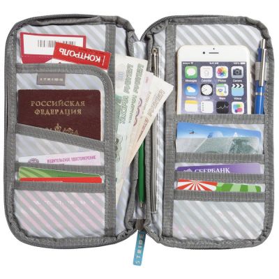 Органайзер для путешествий Dundee, серый-3