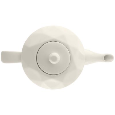 Чайник Diamante Bianco в подарочной коробке, белый-3