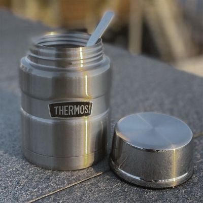 Термос для еды Thermos SK3000, серебристый-3
