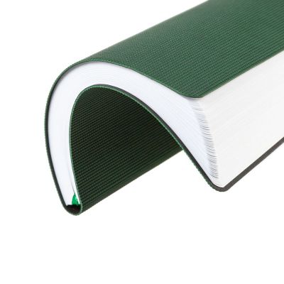 Ежедневник Knit, недатированный, зеленый-4