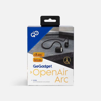 Беспроводные наушники OpenAir Arc, черные-4