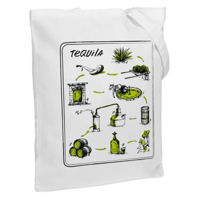 Холщовая сумка «Текила», молочно-белая-0