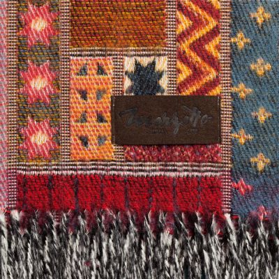 Плед Baltimora, бордовый-2