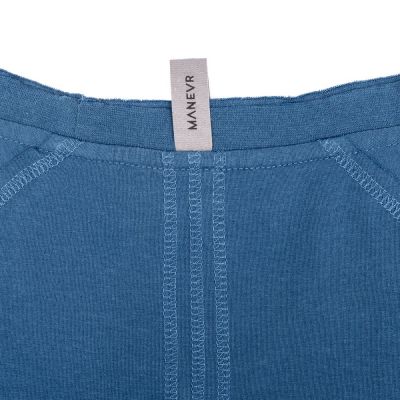 Футболка унисекс Vozduh 1.0, синяя-4