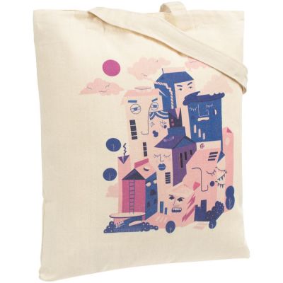 Холщовая сумка «Йогуртбург», неокрашенная-1