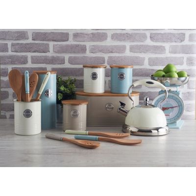 Емкость для хранения пасты Living, голубая-4