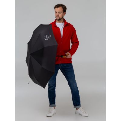 Складной зонт «СКА», черный-6