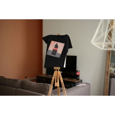 Футболка «Кола», черная-4