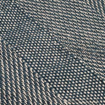 Плед «Сенеж», серо-синий-3