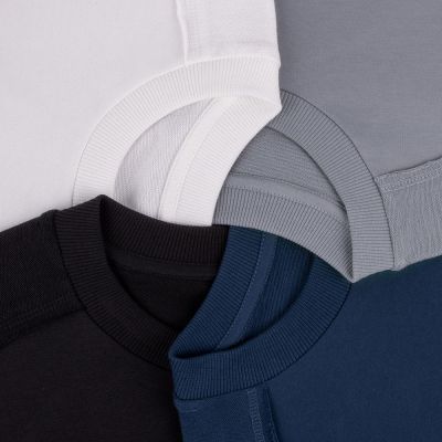 Свитшот унисекс Vozduh, молочно-белый-3