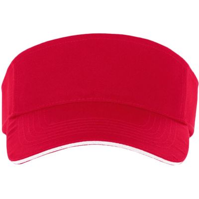 Козырек Ace, красный с белым-2