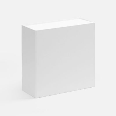 Коробка складная Quadra Fold, белая-1