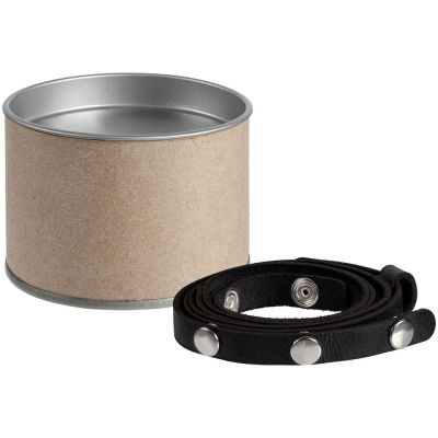 Браслет в тубусе «Ловец слов», черный-1