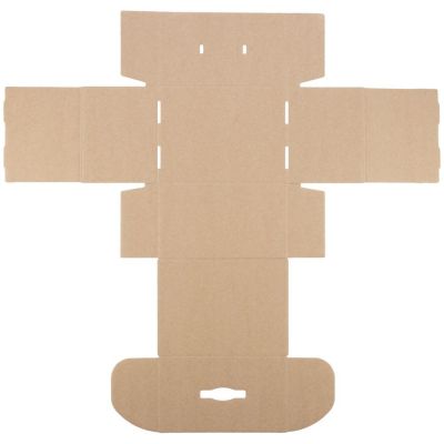 Коробка Matter High Light, крафт с белой ручкой-3