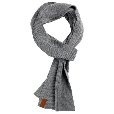 Шарф Stout, серый меланж-5