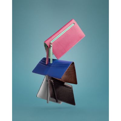 Кошелек sideWide, розово-мятный-10