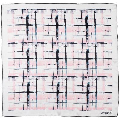 Платок Tweed Silk, белый-0