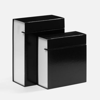 Коробка складная Wishful, M, черная-4