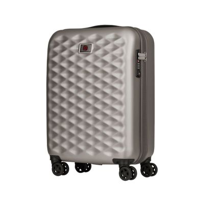 Чемодан для ручной клади Lumen S, серебристый-2