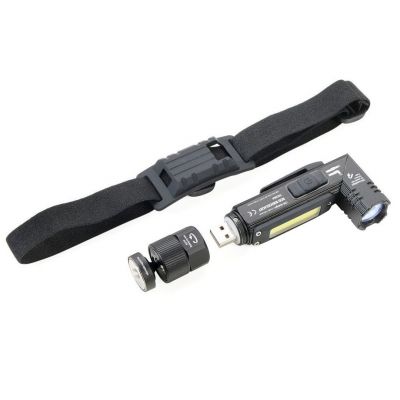 Аккумуляторный фонарь Eco Knicklicht, черный-0