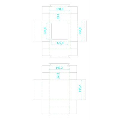 Коробка с окном Vindu, средняя-4