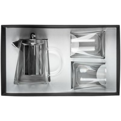 Чайный набор Quadroni в черной коробке-1
