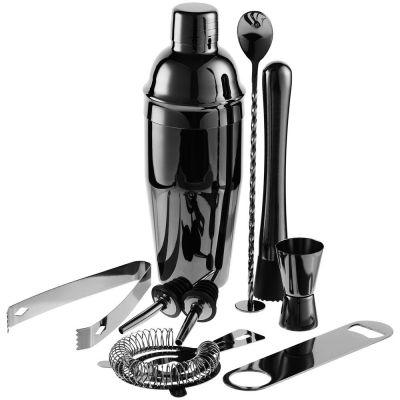 Набор для приготовления коктейлей Splash Maker, черный-0