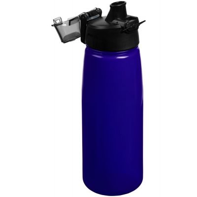 Спортивная бутылка Rally, синяя-3