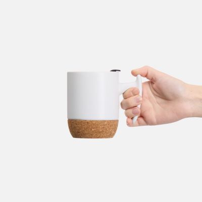 Кружка Corky Grip, белая-2