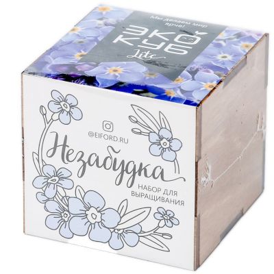 Набор для выращивания «Экокуб Lite», незабудка-3