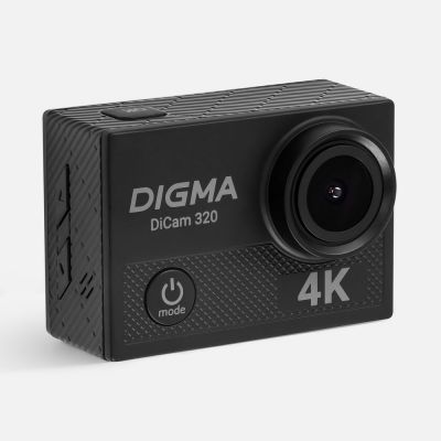 Экшн-камера Digma DiCam 320, черная-1