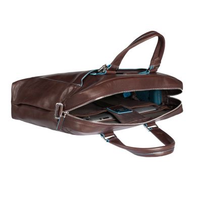 Сумка для ноутбука Piquadro Blue Square, красно-коричневая-1