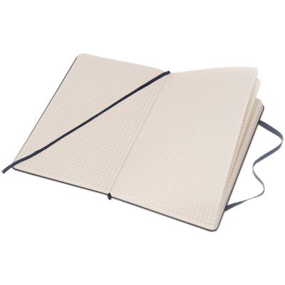 Записная книжка Moleskine Classic Large, в клетку, синяя-3