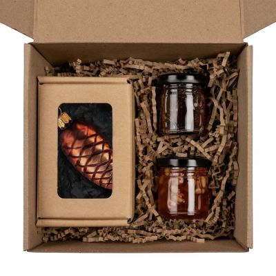 Набор «Шишки», коричневый-2