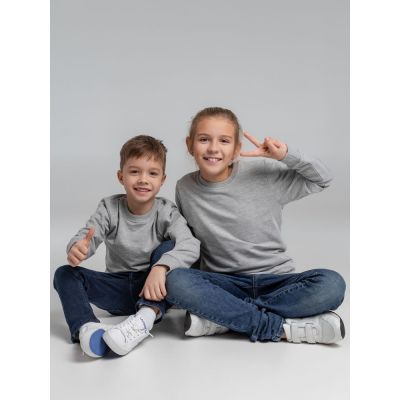 Свитшот детский Toima Kids 2.0, серый меланж-10