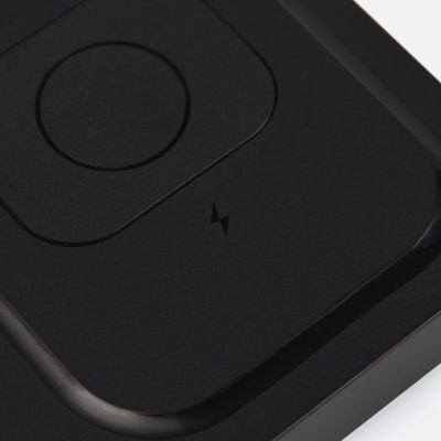 Беспроводное зарядное устройство с подогревом кружки Hot Task, черное-8