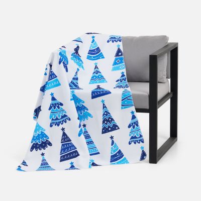 Флисовый плед Imaginario, синий-3