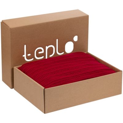 Плед Termoment, красный-6