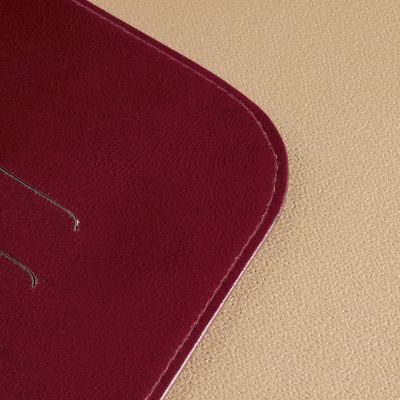 Папка для конференций Signature, бордовая-4