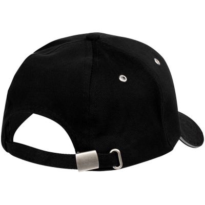 Бейсболка Hard Work Black со светоотражающим элементом-4